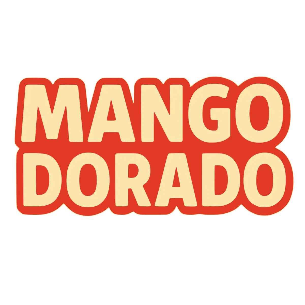 Mango Dorado wordmark logo by Hongos Direct
